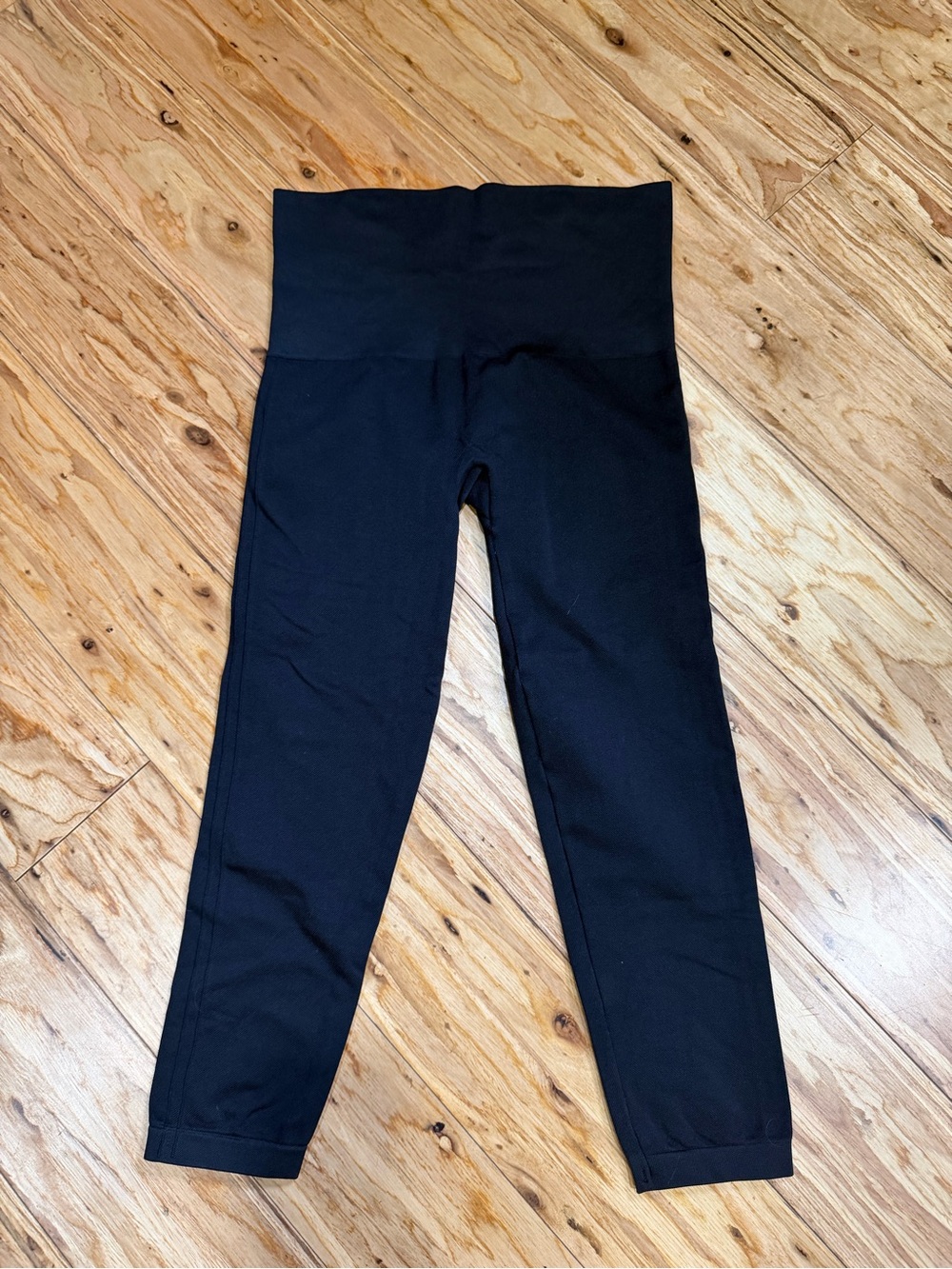 SPANX Kids Black High-Rise Leggings